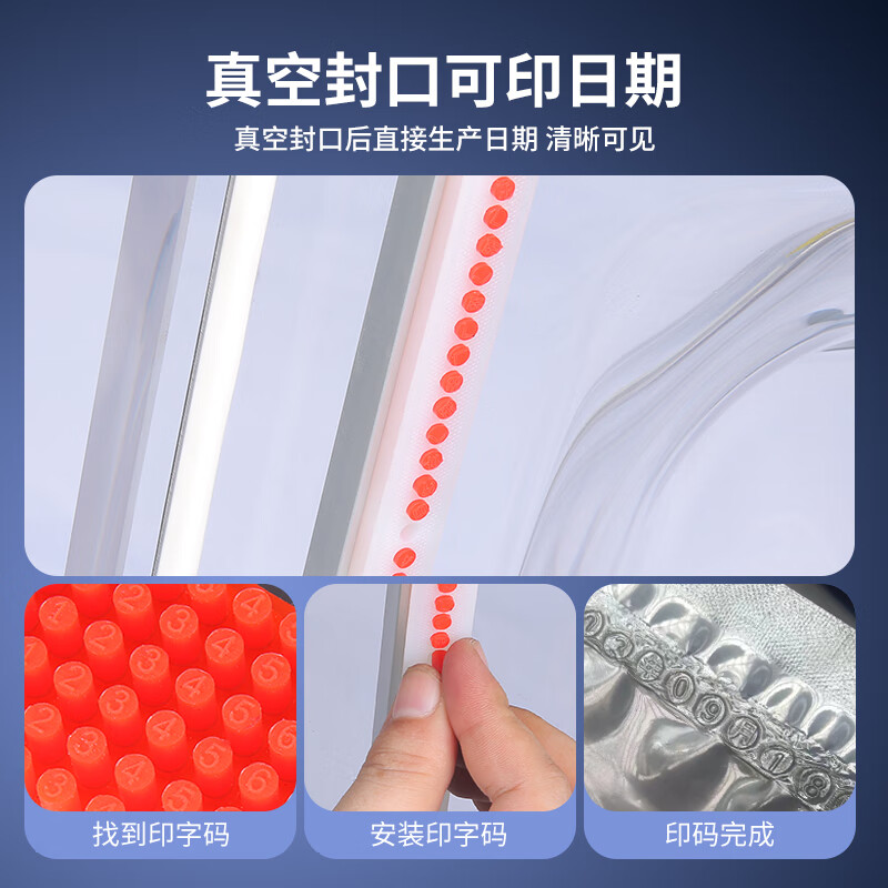 HENGBONI vacuum packaging machine, commercial vacuum machine, vacuum sealing machine, household vacuuming, fully automatic food dry and wet use H-390PRO (dual transformer 20L industrial pump)