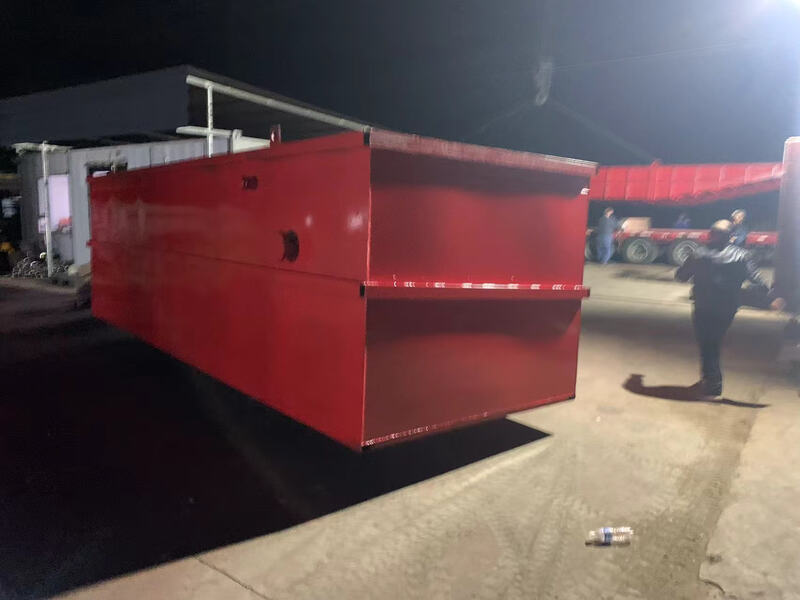 Kezitu mobile large car wash tank construction site finished products three-level dust removal slag truck automatic water tank three-level sedimentation tank 30 square meters deposit