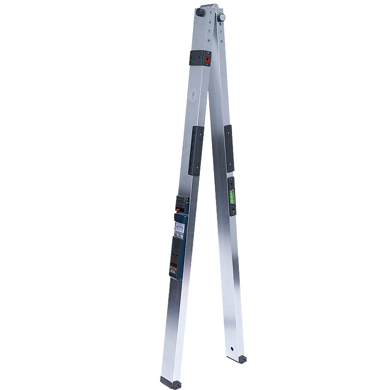 Jiang Zhiai 2-meter ruler two-meter project vertical flatness detection ruler folding horizontal ruler house inspection tool set empty drum hammer 2-meter ruler South