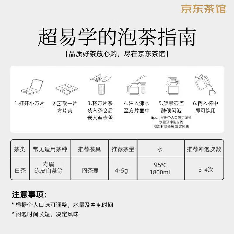 Chen Yifan Silver Needle White Tea 2017 Yunnan Moonlight Silver Needle Small Tea Cake Self-Drinking Gift Box 240g