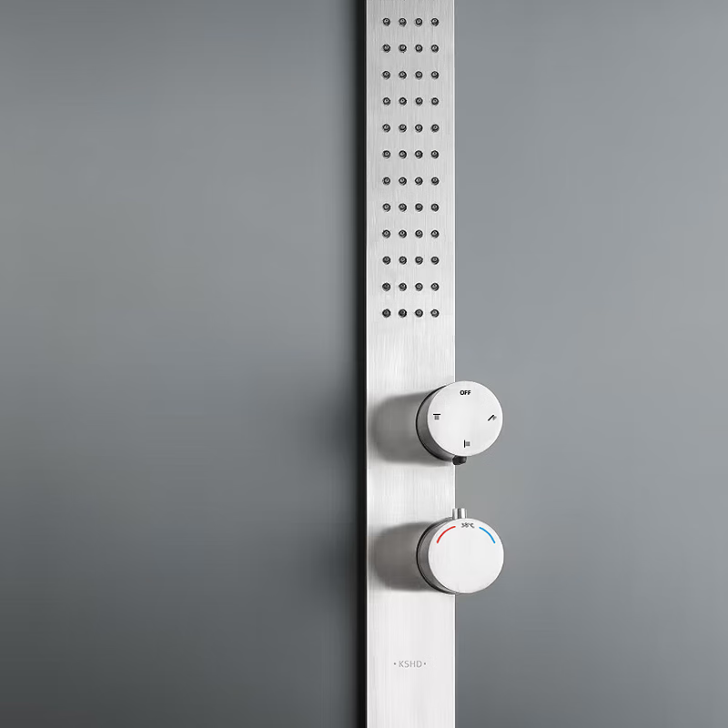 Durade (KSHD) KSHD waterfall side spray minimalist constant temperature shower screen multi-functional household shower set shower stainless steel pre-sale 2025 minimalist-waterfall raindance version constant temperature 4