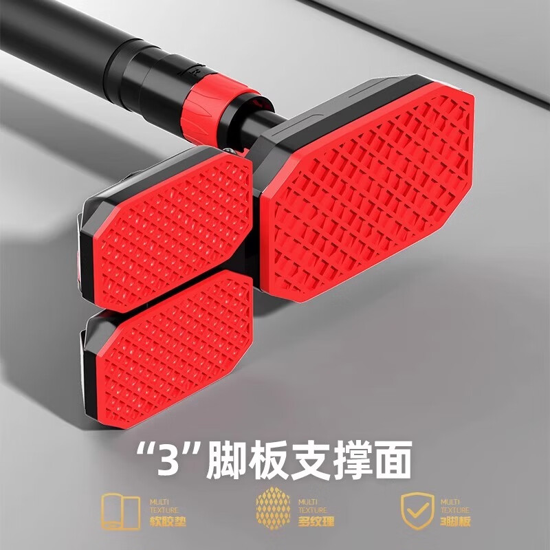 Dr. Ran horizontal bar home indoor pull-up training fitness equipment abdominal machine punch-free swing booster belt horizontal bar + ring + sandbag installation distance 98-140cm