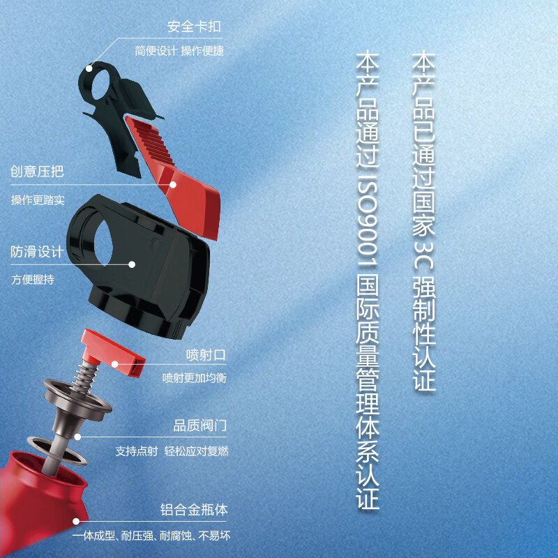 Flame Extinguisher Water-based Fire Extinguisher New Energy Vehicle-mounted Home Portable Small 21B National Fire Certification