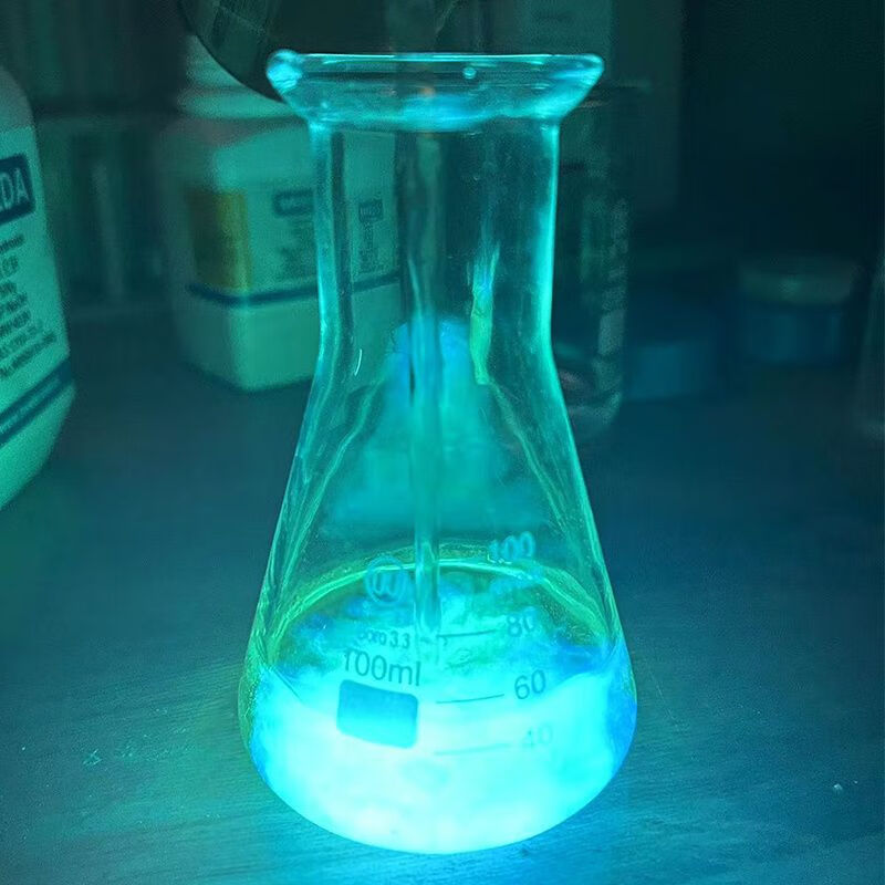 Luminol Reagent Blue Tears Glowing Set contains 4 interesting teaching gifts DIY escape reasoning puzzle 1 T set 1 free container + gloves