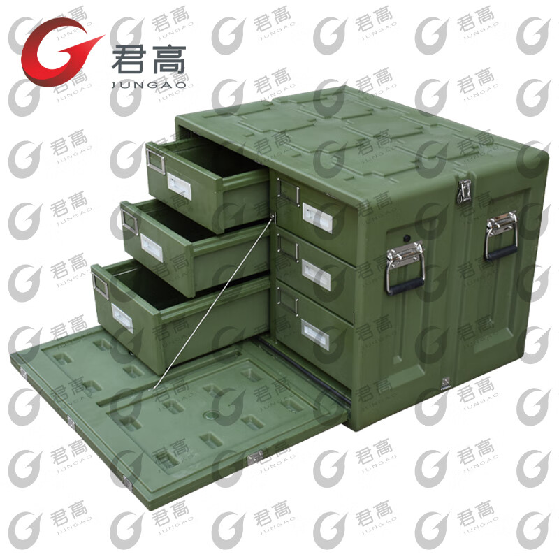 Jungao Six Drawer Box 800*600*600mm Six Drawer Medicine Box Plastic Box Rotational Molding Box Equipment Box XTC