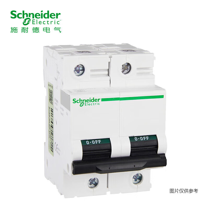 Schneider Electric leakage protection switch household C120 1-4P 80A100A125A main circuit breaker C120H 2P C100A 10KA 30ma