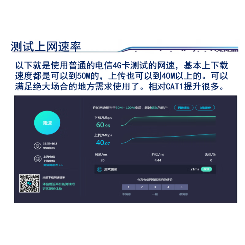 Quectel EC200A module board 4G Internet stick USB dongle Raspberry Pi industrial computer driver-free CAT4 network card free acrylic shell