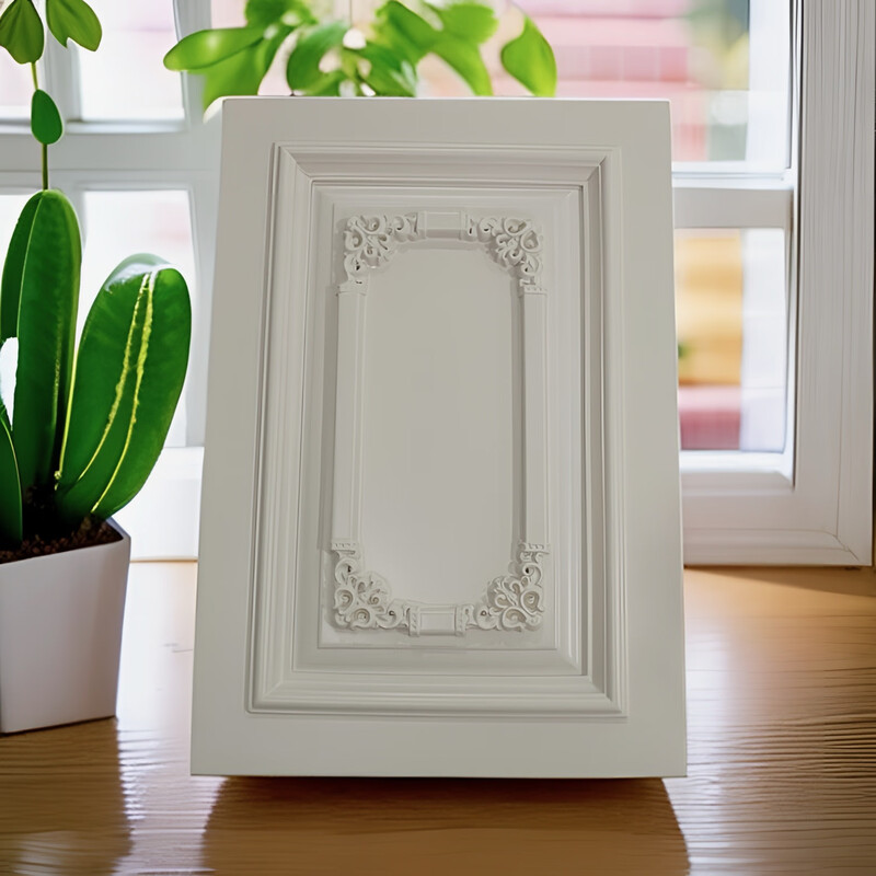 Xiwei furniture solid wood cabinet door French American cabinet wardrobe door panel customized water-based paint pure solid wood log cabinet door panel customized