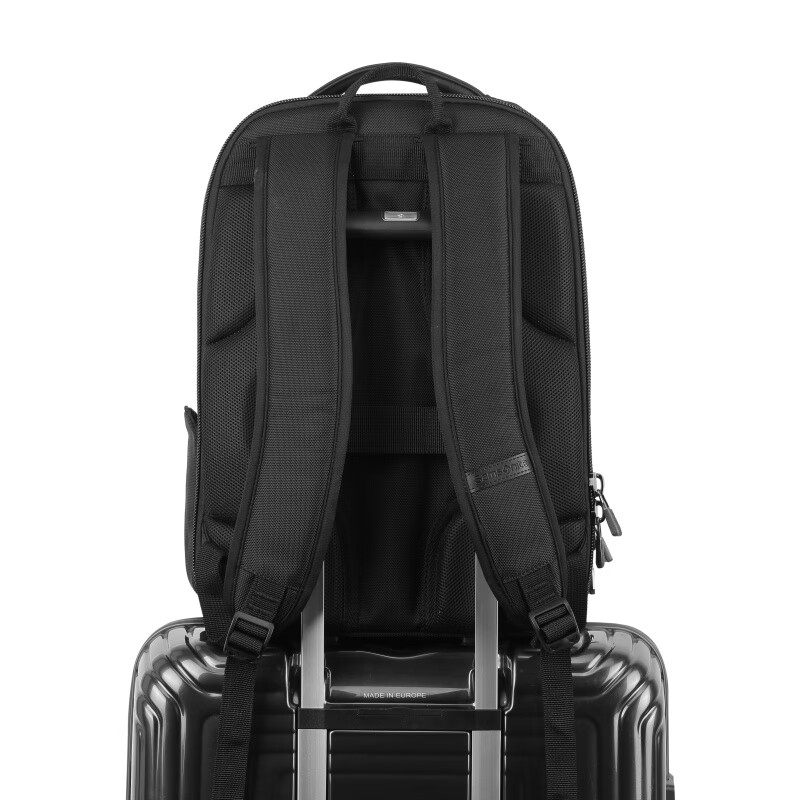 Samsonite men's computer backpack 16-inch business commuter travel bag lightweight large-capacity school bag multi-compartment backpack