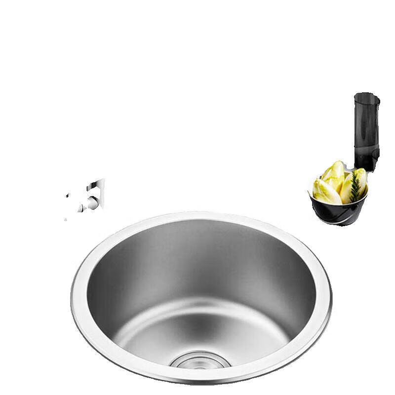 304 stainless steel sink basin for harvesting rural firewood stoves, smokeless stove round basin, 280 round basin, 28CM round basin, 304 stainless steel