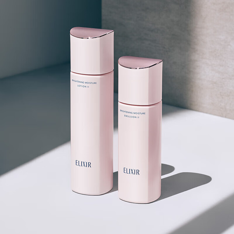 Elisir Pure Skin Whitening, Brightening and Revitalizing Water 170ml + Lotion 130ml Moisturizing Brightening and Firming Birthday Gift