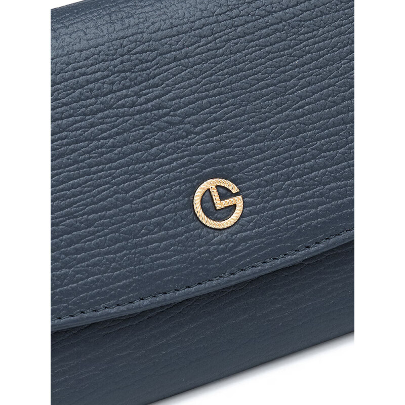 Goldlion Women's Wallet Gift Box Cowhide Long Wallet Multi-Slot Wallet Birthday Gift for Mom, Wife, Girlfriend