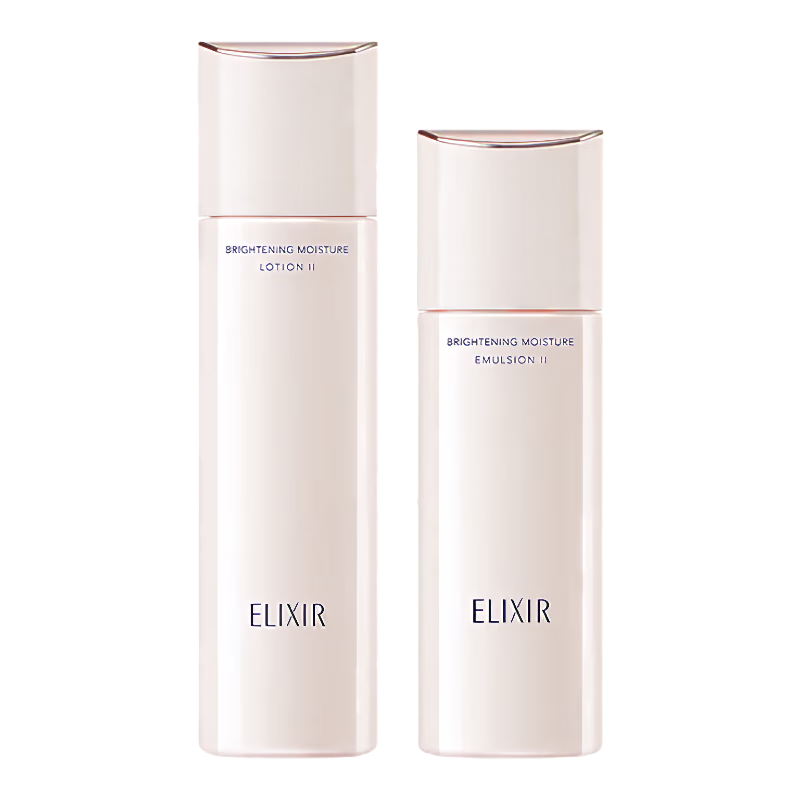 Elisir Pure Skin Whitening, Brightening and Revitalizing Water 170ml + Lotion 130ml Moisturizing Brightening and Firming Birthday Gift