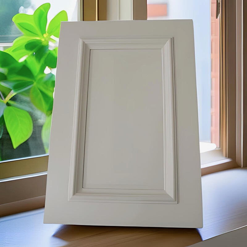 Xiwei furniture solid wood cabinet door French American cabinet wardrobe door panel customized water-based paint pure solid wood log cabinet door panel customized