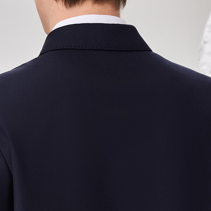 Antonio 100% high count worsted wool men's high-end casual jacket executive jacket hall cadre style jacket autumn