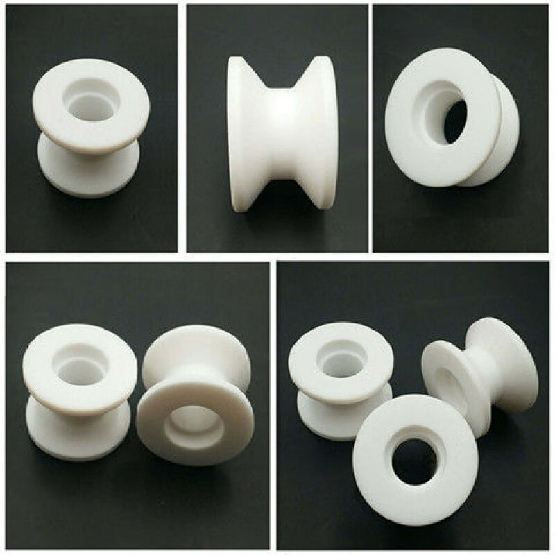 Meikejie PTFE polytetrafluoroethylene gasket insulating gasket high temperature resistant Teflon flange bushing PTFE Teflon bushing T23 inside 9 outside 13 high 9 sets 3 PTFE The price is 5 pieces