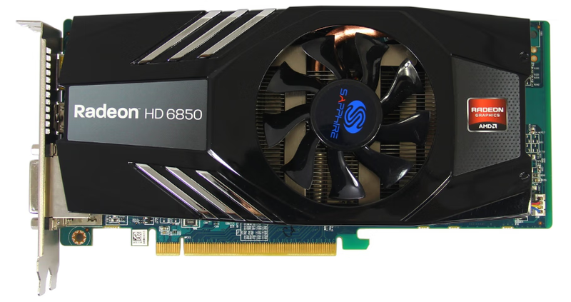 Desktop graphics card HD7850 6770 HD6850 7750 R7 240 R7 260X computer game office RX 580 8G graphics card