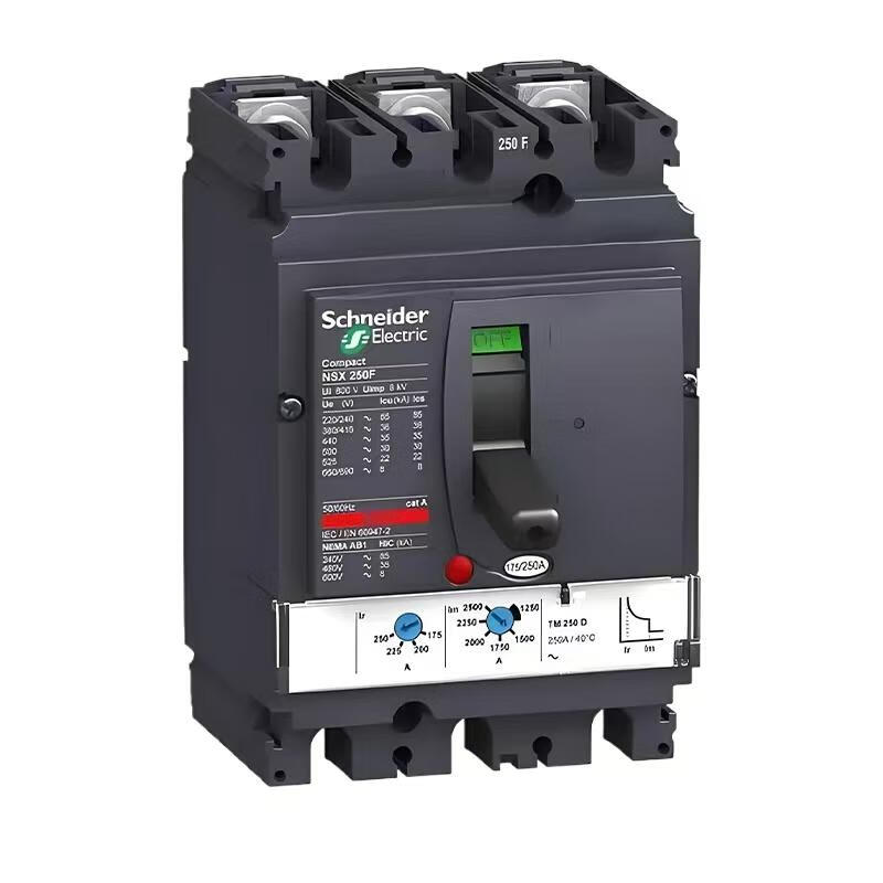Schneider Electric Schneider replaces the new plastic case circuit breaker air switch NSX100F160N250H400A630A off NSX250TMD250A N50KA3P