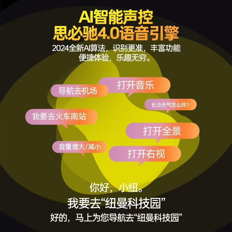 Newman is suitable for Ford Focus Escape Escape Mondeo Victory Navigation Central Control Large Screen Reversing Image All-in-One + Recorder Package Installation 4G Version/Qualcomm Octa-Core/4+64G High Configuration