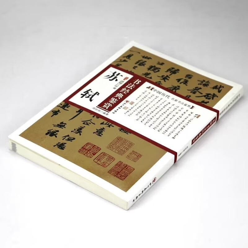 Appreciation of Su Shi's calligraphy classics Appreciation of calligraphy by famous Chinese masters of all dynasties Su Shi's complete calligraphy collection of Su Dongpo's calligraphy collection Calligraphy techniques tutorial calligraphy authentic works