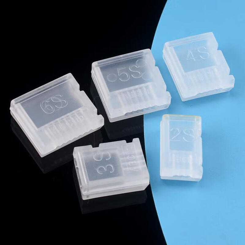 Balanced head protector AB clip model aircraft drone lithium battery protective cover charging head ABclip2s3s4s5s6S 6S (7 wires) for 22.2V battery (10 pcs)