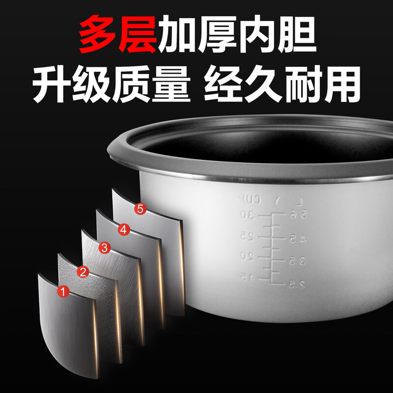 Triangle brand rice cooker commercial large capacity for more than 10 people canteen restaurant large rice cooker commercial old-fashioned rice cooker LX190-265B