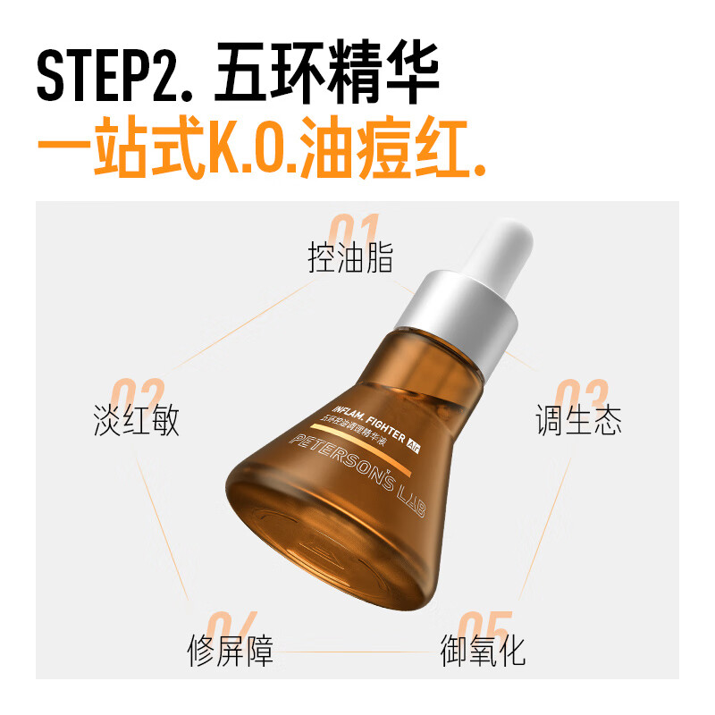 Lifelong Research Wuhuan Emulsion 100g + Wuhuan Water 100ml + Wuhuan 3.0-30ml Oily Skin Water Emulsion Set Oil Control Essence and Acne Removal