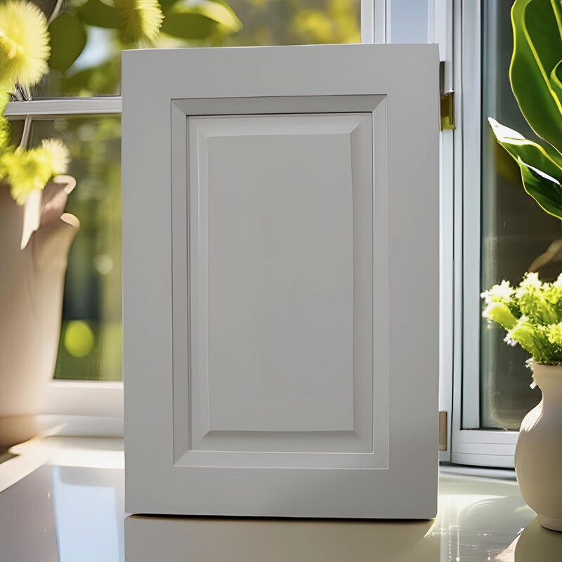 Xiwei furniture solid wood cabinet door French American cabinet wardrobe door panel customized water-based paint pure solid wood log cabinet door panel customized