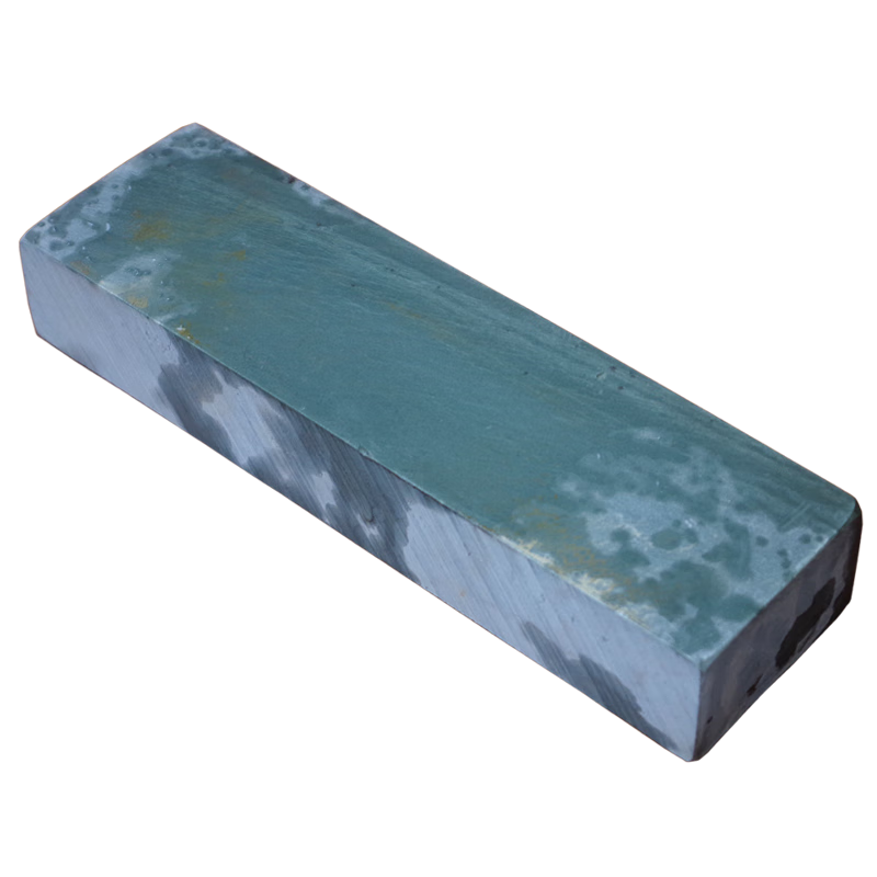 Baichao sharpening stone slurry stone grinding stone fine grinding and polishing mirror stone oil stone holder sharpener hydrolite small size 15*3*1.5 (water drop blue fine grinding) pink stone