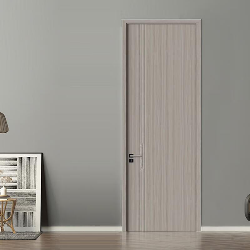 Household wooden door door composite modern carbon crystal wood door interior door bedroom door set ecological engineering door paint-free door ecological door customization/please consult customer service before placing an order