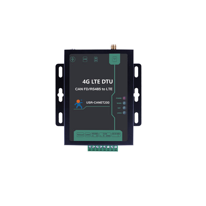 IoT CAN to Ethernet server anti-interference data transmission rich multi-interface USR-CANET200-C1