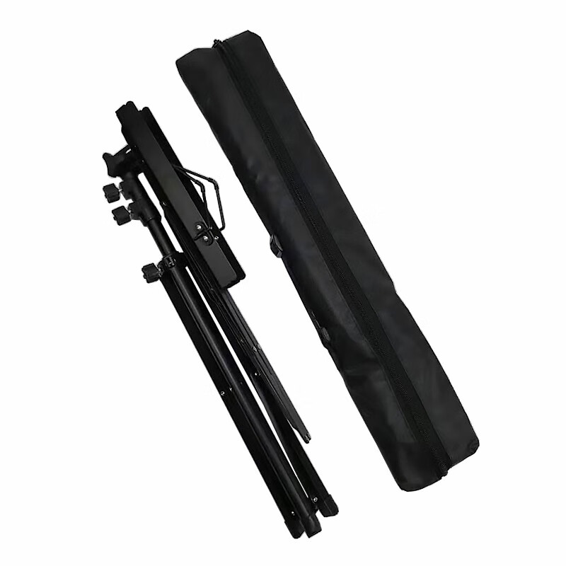 Yuan ethnic group folding music stand, portable music stand, ultra-light trumpet, liftable and retractable stand, home music score bold guitar, portable folding music stand, 0.65-1.4m adjustment, guzheng, erhu, violin universal stand, free storage bag