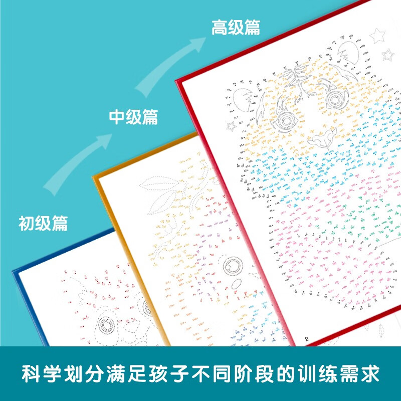 Magic Connection Beginner's Edition Children's concentration training connect-dot drawing, eye and brain challenge, exercise pen control ability to improve concentration, imagination and creativity Baby's digital connection enlightenment painting children's educational connection picture book