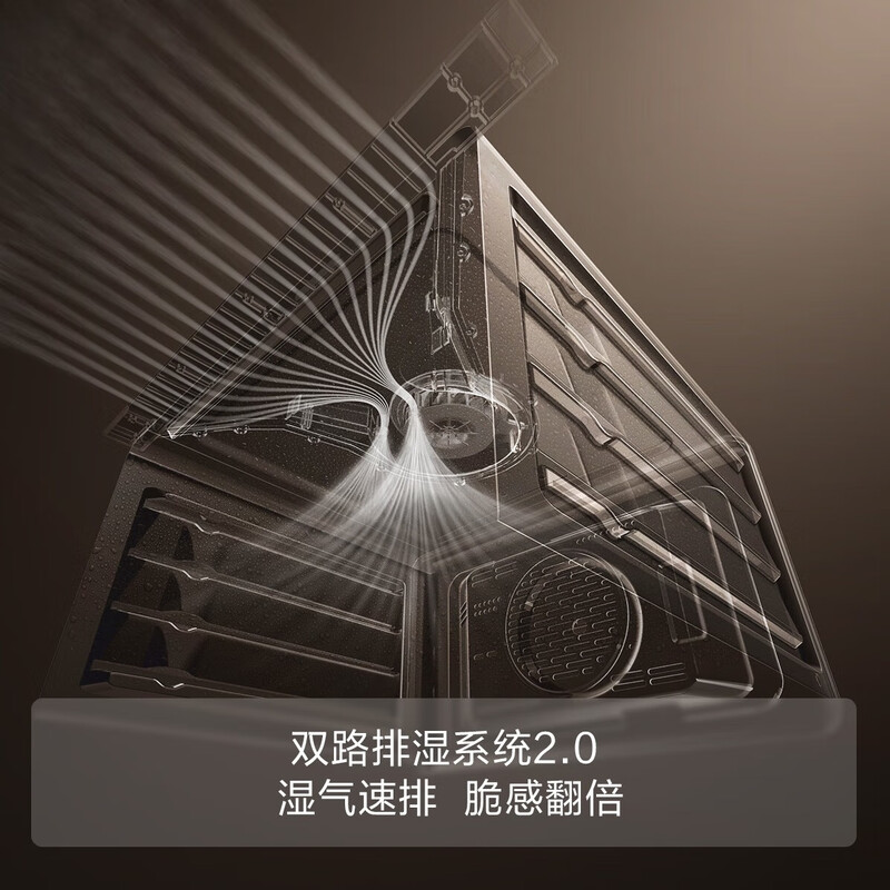 FOTILE Embedded Steam Oven E5S Steaming, Roasting, Stewing and Frying* 4-in-1 Skim Frying Extra Large Steam Intelligent Control Uniform Temperature and Quick Heat