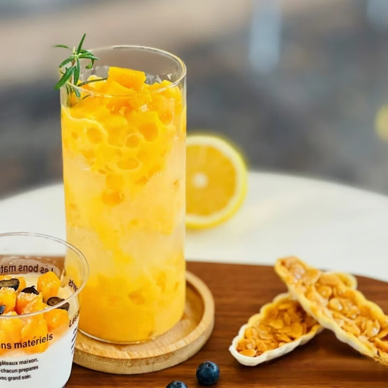 Meikejie Japanese straight cup Colin cup cocktail cup highball highball cup Long Island ice tea glass long drinking cup long wine glass Colin cup - round 65x150 420ml