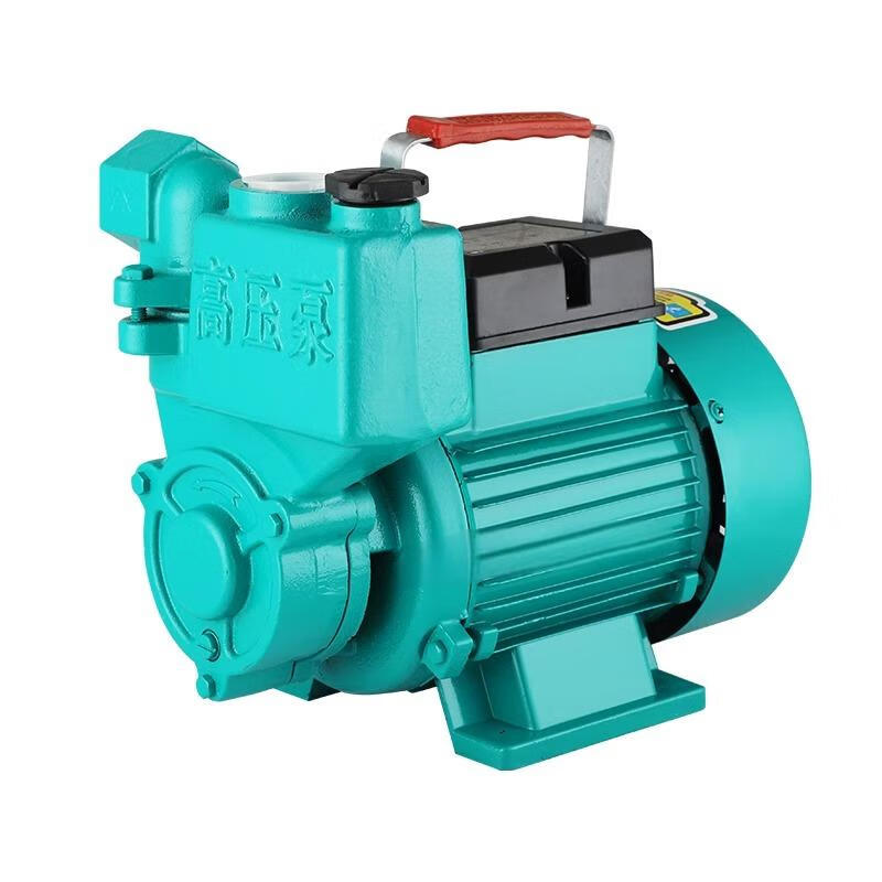 Household fully automatic self-priming pump booster pump water well pump circulation pump pipeline pressure pump 220V self-priming pump 125W manual model + take-over caution only glue pipe