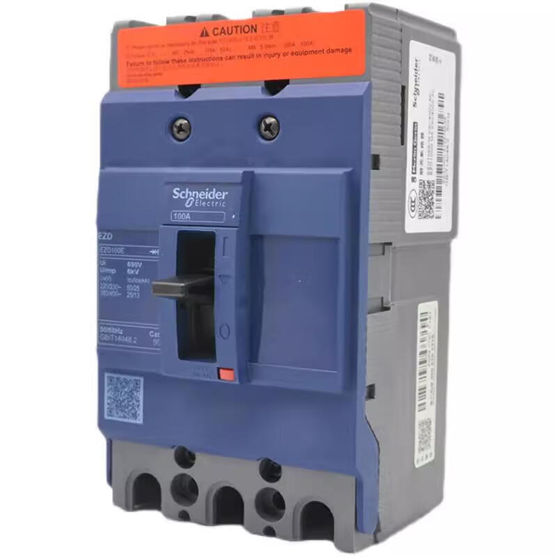 Schneider EZD molded case circuit breaker E/M/S100A160A200A400A500A630A air switch 3P EZD630E/3P 500A