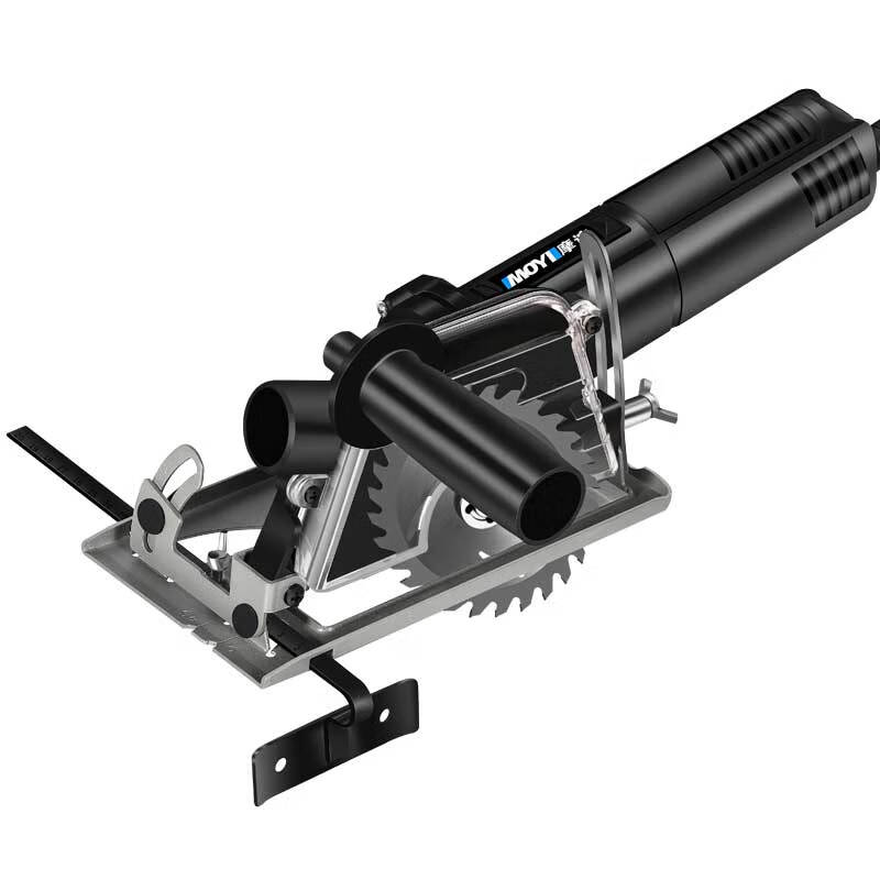 Jiang Zhiai angle grinder universal bracket hand grinder polisher variable cutting machine base modified woodworking table saw protective cover rack dust-proof bracket + package + angle grinder + vacuum cleaner