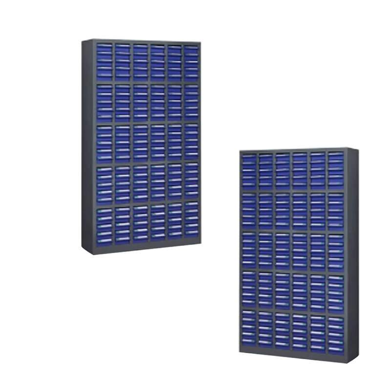 Huayu Kenai Workshop Parts Cabinet Electronic Component Organizing Cabinet Small Doorless Blue 150 Drawer Type