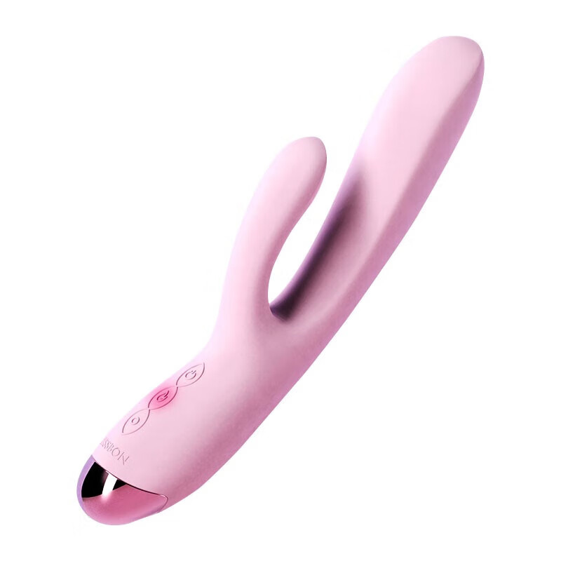 JISBOND vibrator for women, second trendy girl toy, female masturbation device, adult toy sex toy, double-headed strong shock, intelligent constant temperature strong-shock squirting double-headed vibrator