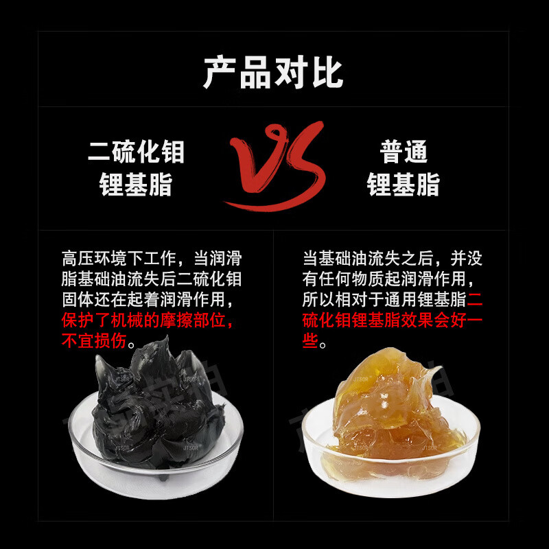 Extreme pressure molybdenum disulfide grease butter lithium base grease high temperature anti-wear crane boom excavator forklift machinery special grease extreme pressure molybdenum disulfide No. 2 15kg/barrel