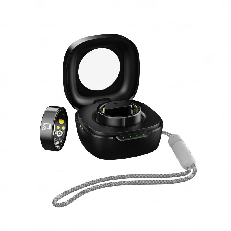 HABEN non-invasive blood sugar ring New NFC Huawei Xiaomi Samsung Apple suitable for health monitoring blood pressure heart rate blood oxygen smart ring black technology smart ring sleep NFC blood sugar model - upgraded non-invasive blood sugar and blood pressure monitor No. 12 Finger circumference about 66mm-72mm