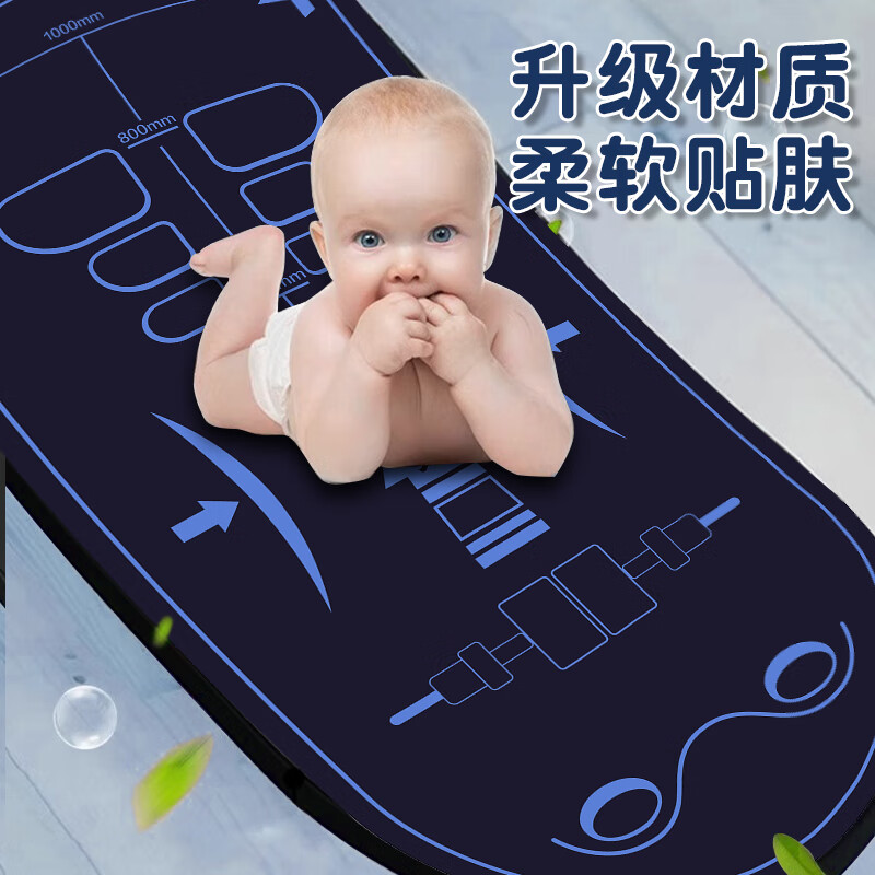 Yunran (YUNRAN) Abdominal wheel special pad, abdominal muscle wheel mat, men's fitness kneeling pad, sports abdominal wheel, four-wheel rebound yoga mat, upgraded rubber model for fitness, high-density silicone anti-slip contact/scientific guide body