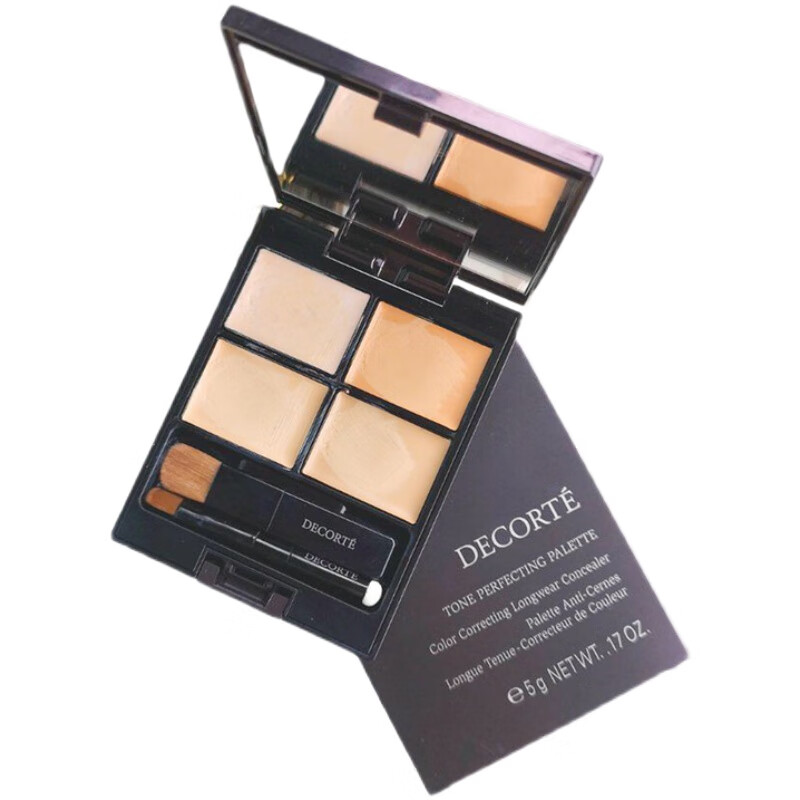 DECORTE Japan's new four-color concealer repair palette to adjust dark circles and acne marks New Year's gift 00# new color