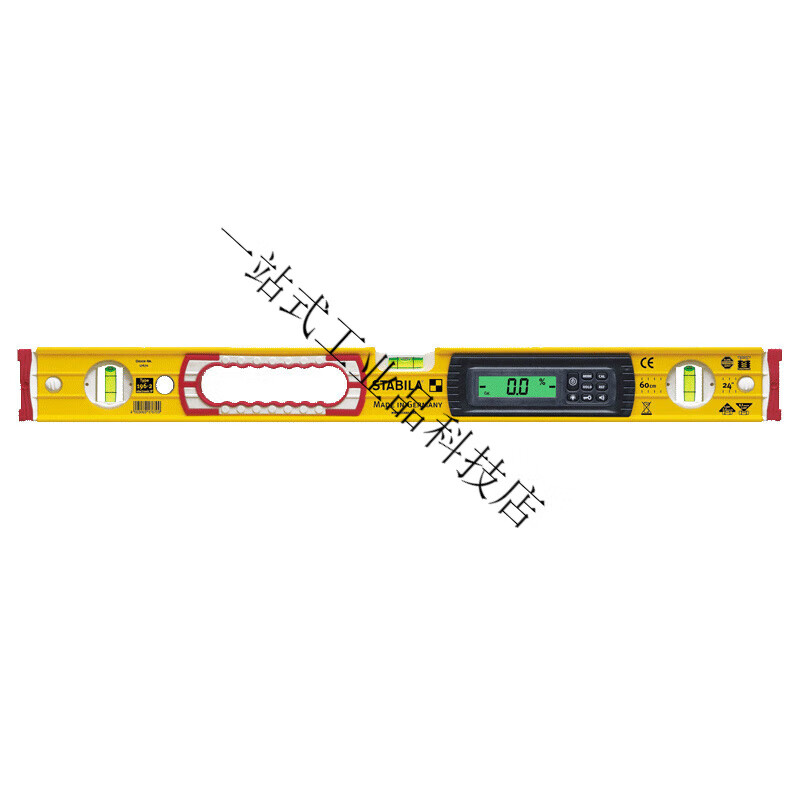 Digital level 196 series electronic level imported from Germany with high precision 80cm (1 horizontal 2 vertical with grip hole)/1767