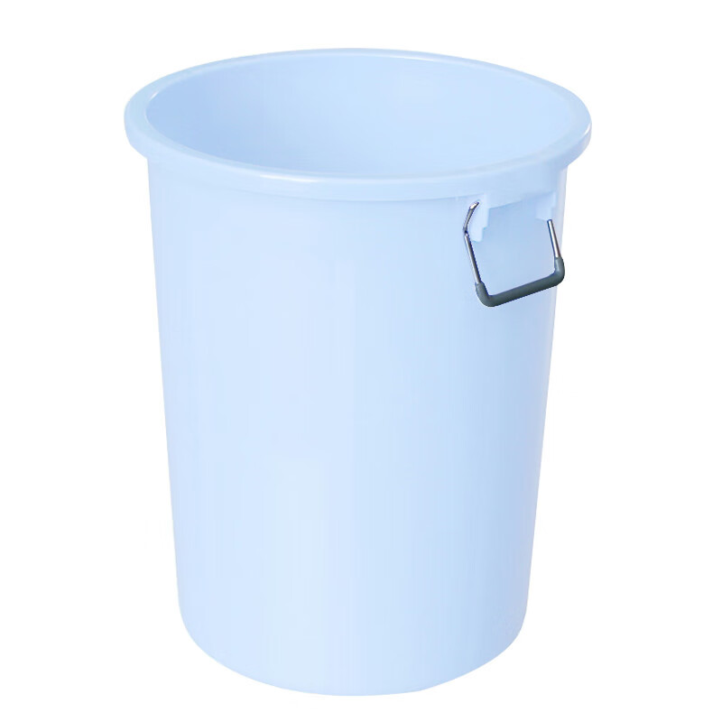 Kelibang large plastic bucket round storage bucket large capacity bucket hotel kitchen industrial sanitation property trash can 100L white without lid KB3001
