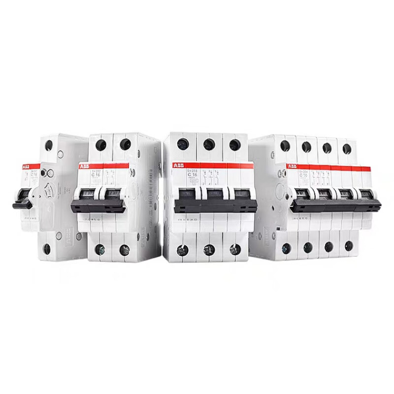 ABB circuit breaker high-end S200 series air switch UL certified can add auxiliary and tripper new 50A 2P