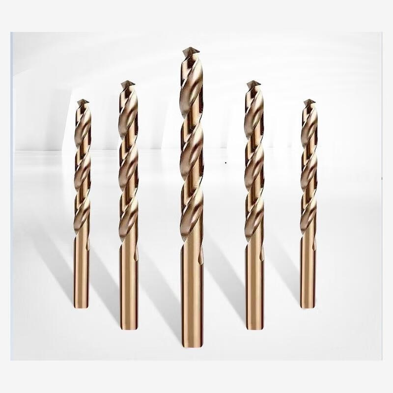 Premium tools cobalt-containing straight shank twist drill bits, stainless steel special drill bits, drill bits, cobalt-containing drill bits 1-8.9, German technology HSS high-speed steel drill (2.8mm) 10-pack
