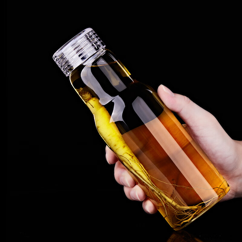 Snake bottle empty bottle white wine bottle glass wine special bottle storage sealed bottle wine container wine jug wine jar