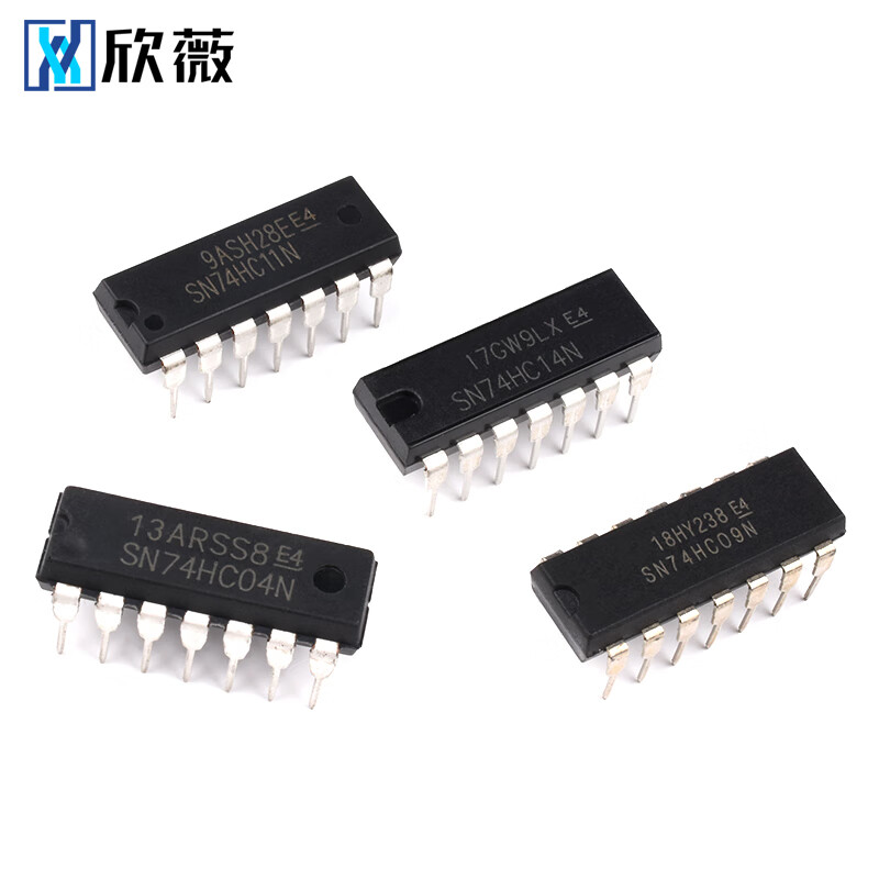 SN74LS00 01 02 03 04 05 06 07 08 09 10 11 14N chip plug-in SN74LS10 package DIP-14